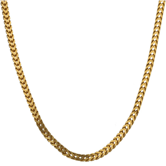 22ct Gold Curb Chain 22"