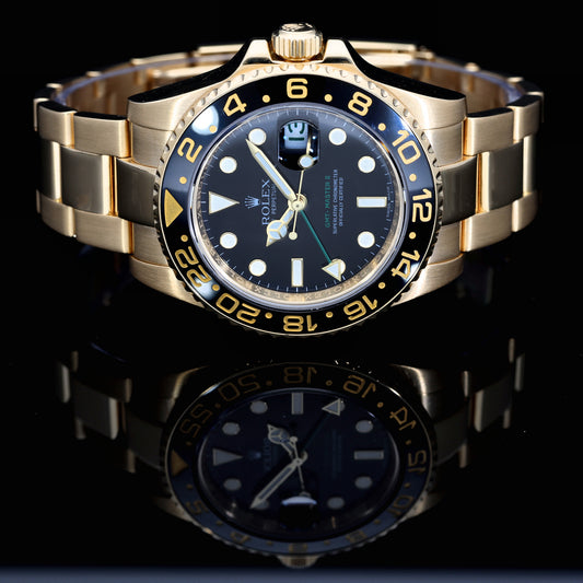 Rolex GMT Master II 116718 LN 40mm Gold Watch