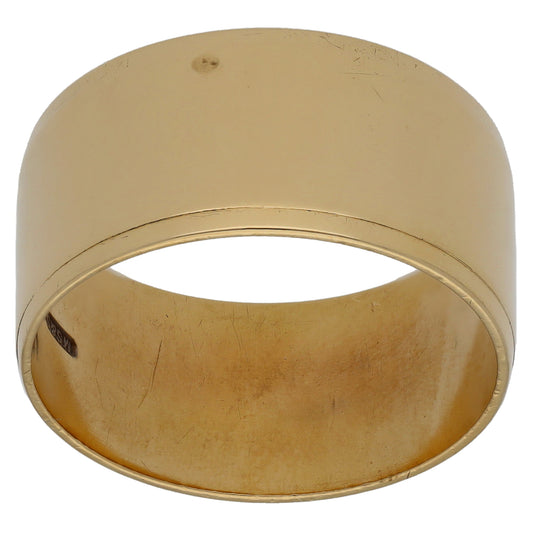 9ct Gold Plain Wedding Ring Size U