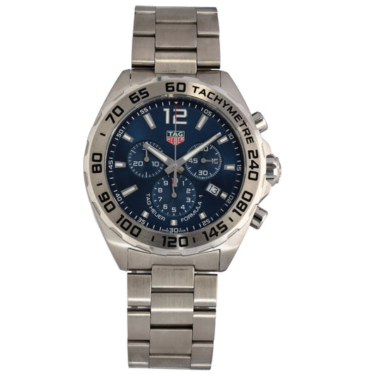 Tag Heuer Formula 1 CAZ101K 43mm Stainless Steel Watch