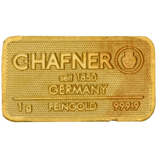 24ct 1g Gold Bar