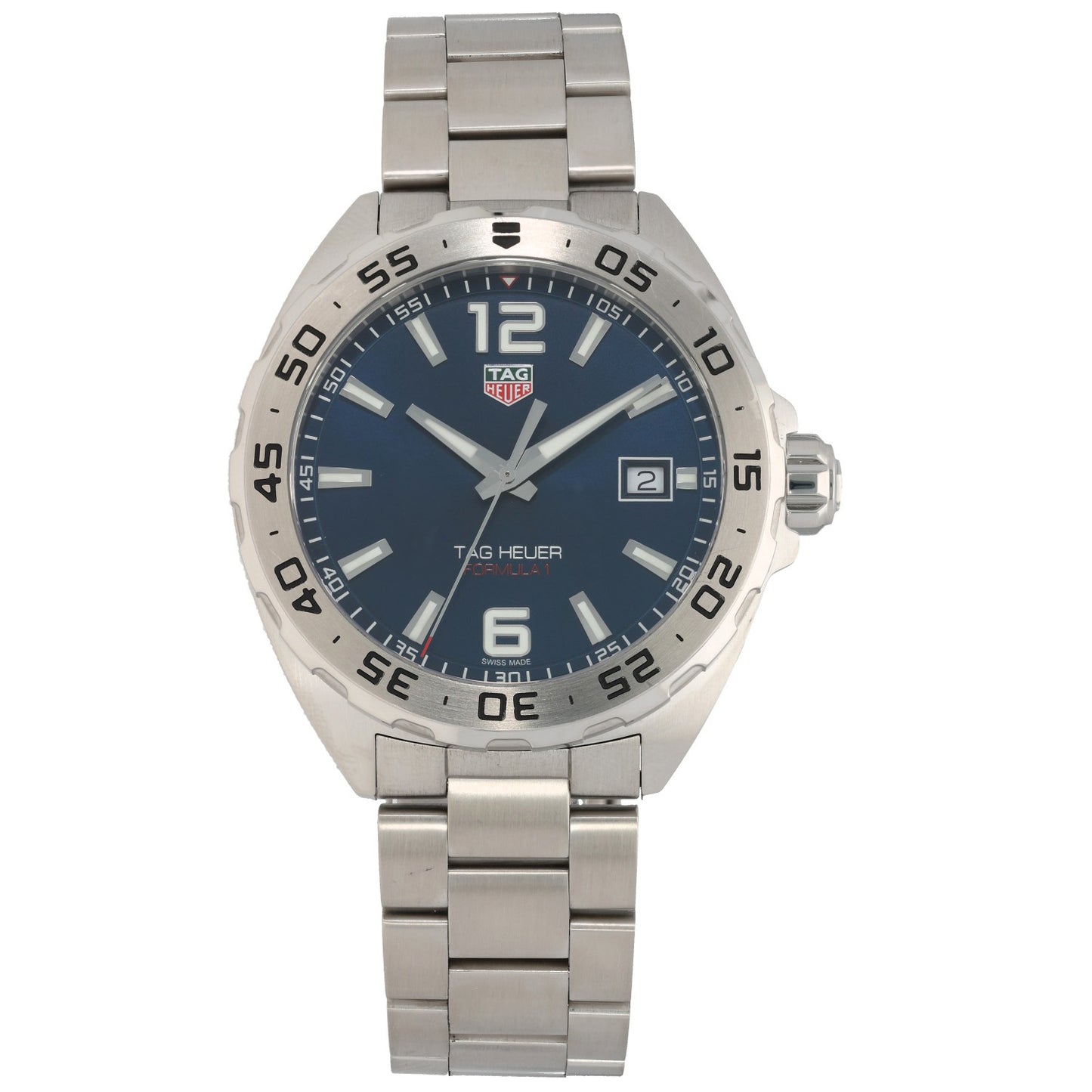 Tag Heuer Formula 1 WAZ1118 41mm Stainless Steel Watch