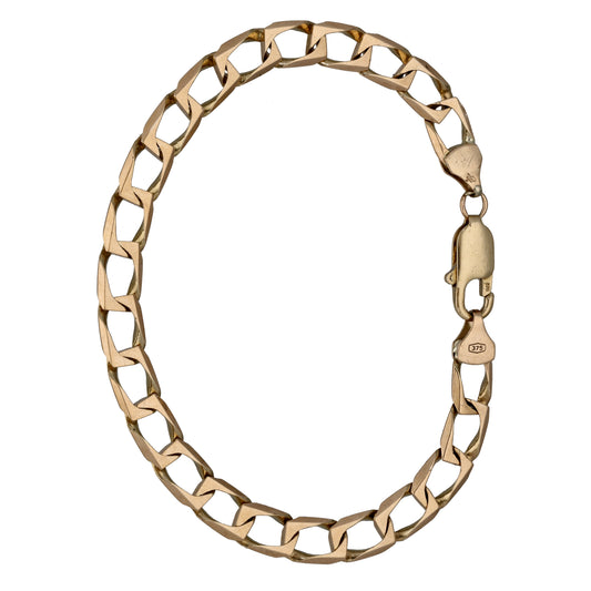 9ct Gold Curb Bracelet