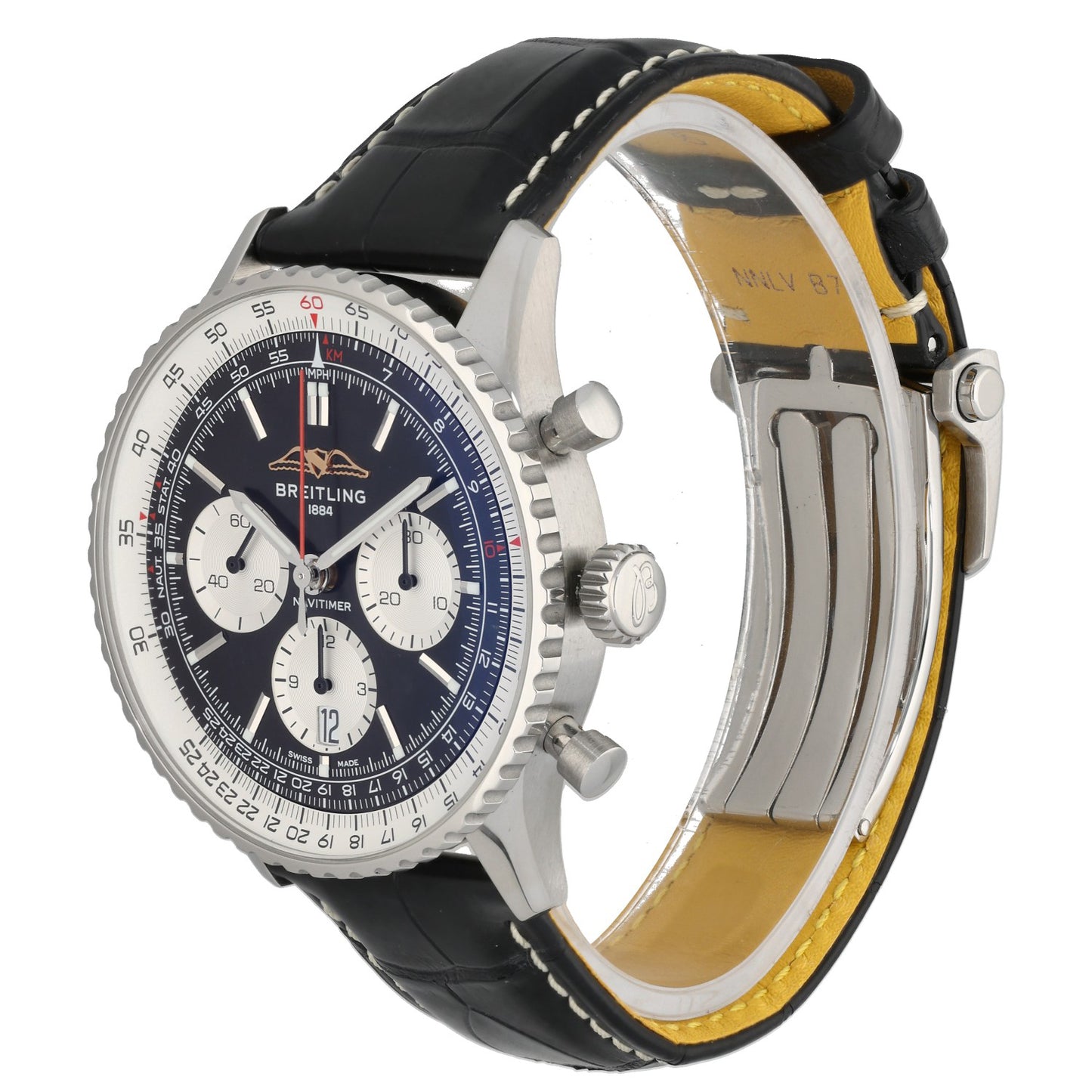 Breitling Navitimer B01 AB0138 43mm Stainless Steel Watch