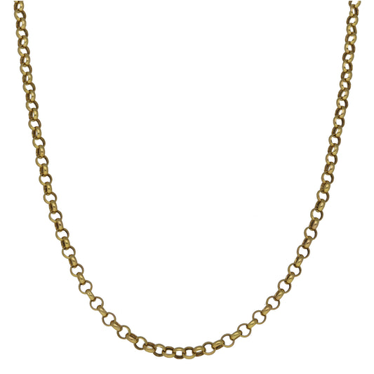 9ct Gold Belcher Chain 24"