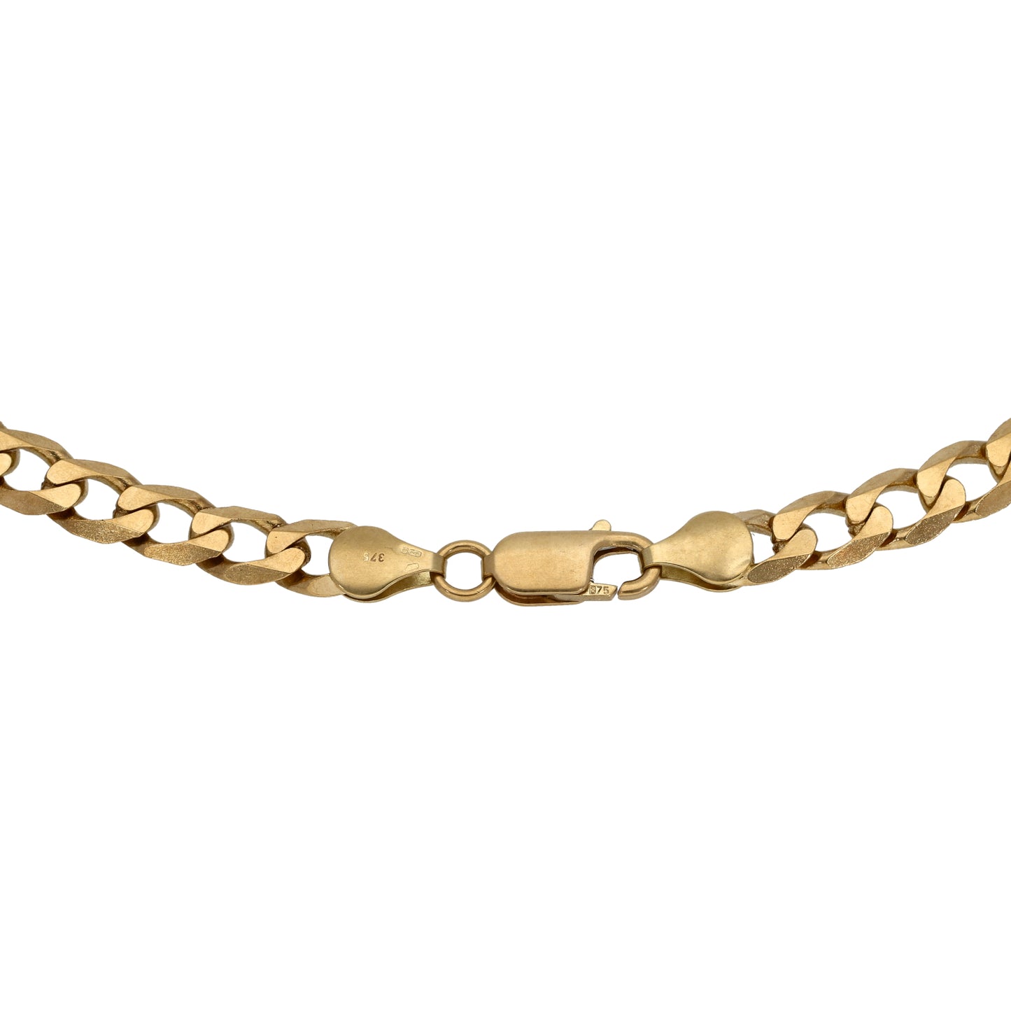 9ct Gold Curb Chain 20"