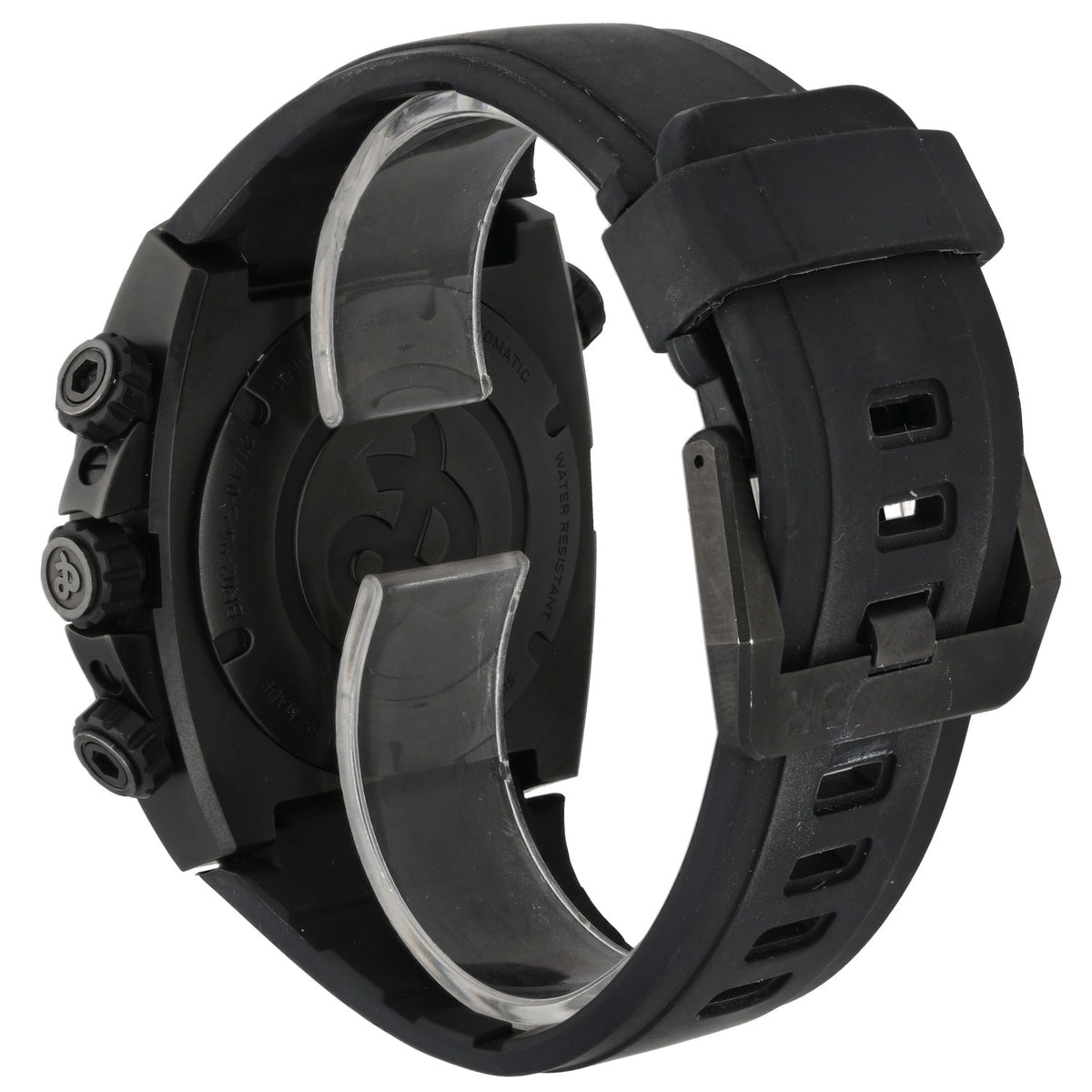 Bell & Ross BR02 BR02-94-S 44mm PVD Stainless Steel Watch