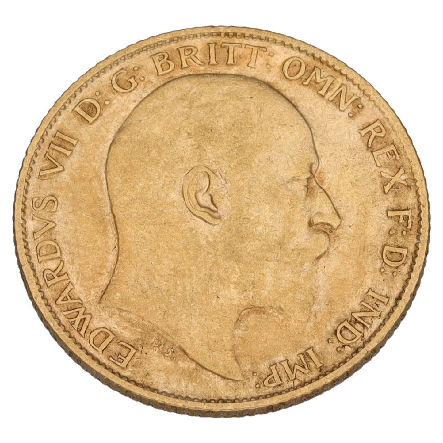 22ct Gold King Edward VII Half Sovereign Coin 1903
