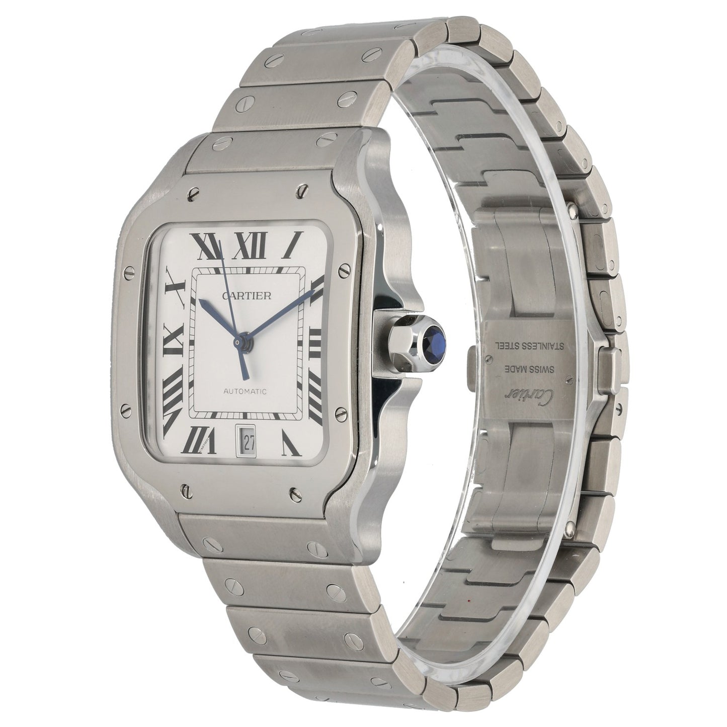 Cartier Santos WSSA0018 37mm Stainless Steel Watch