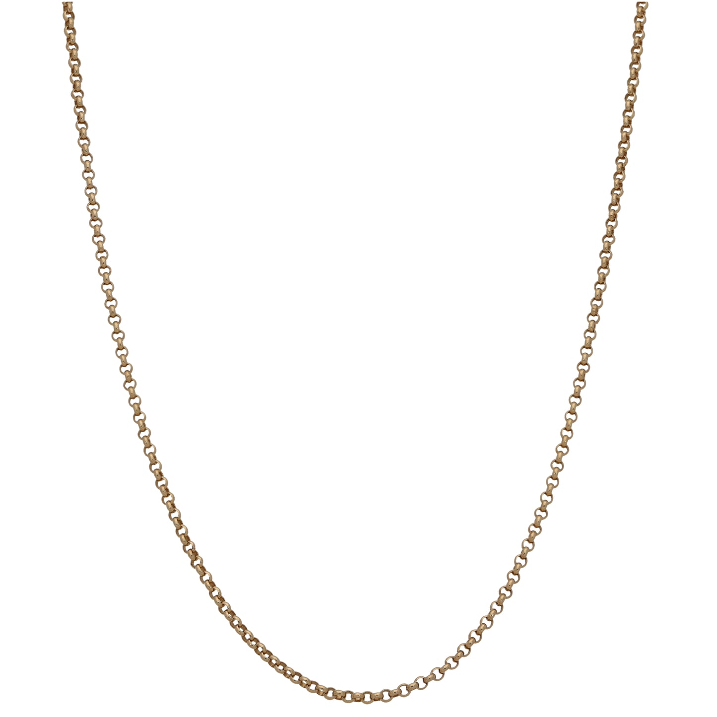 9ct Gold Belcher Chain 22"