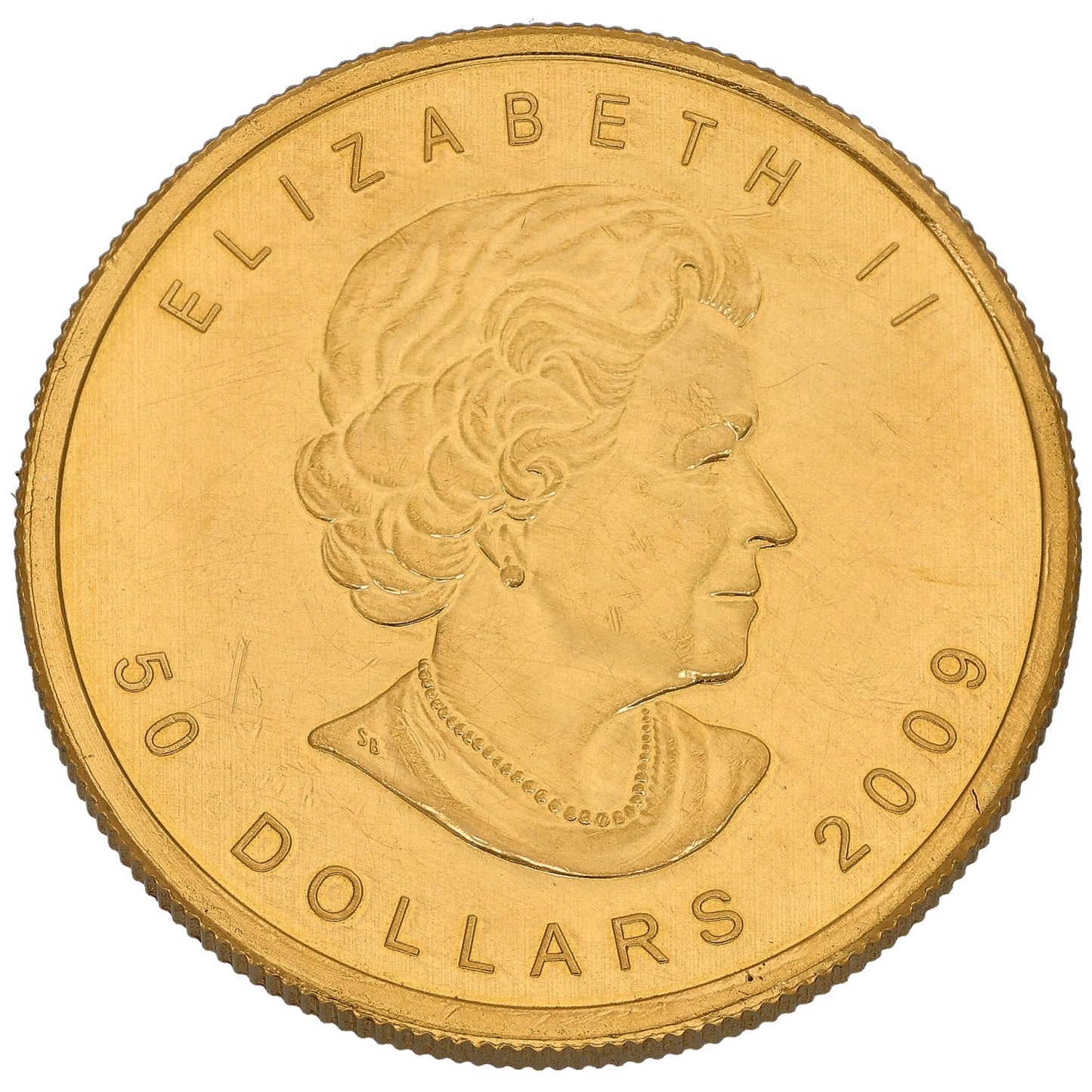 24ct Gold Canada Maple 1 OZ Coin 2009