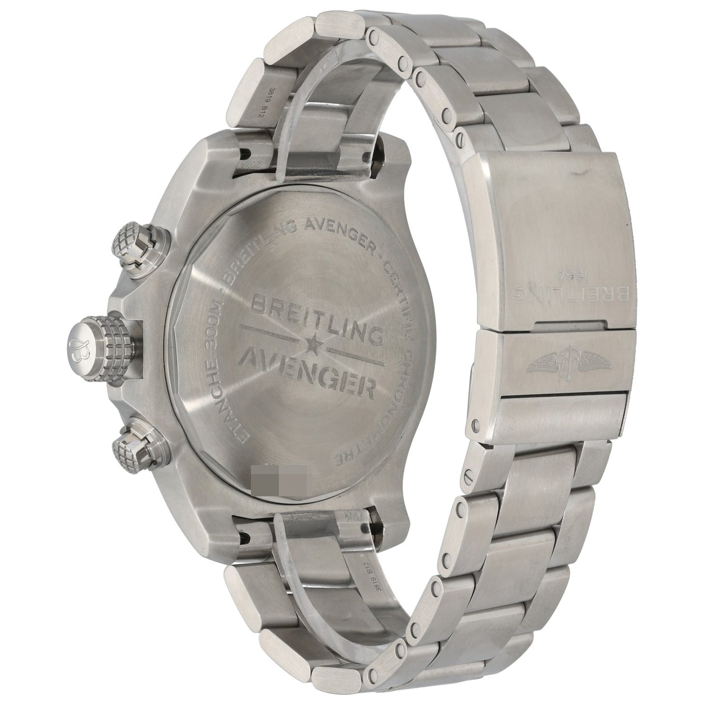 Breitling Super Avenger A13375 48mm Stainless Steel Watch