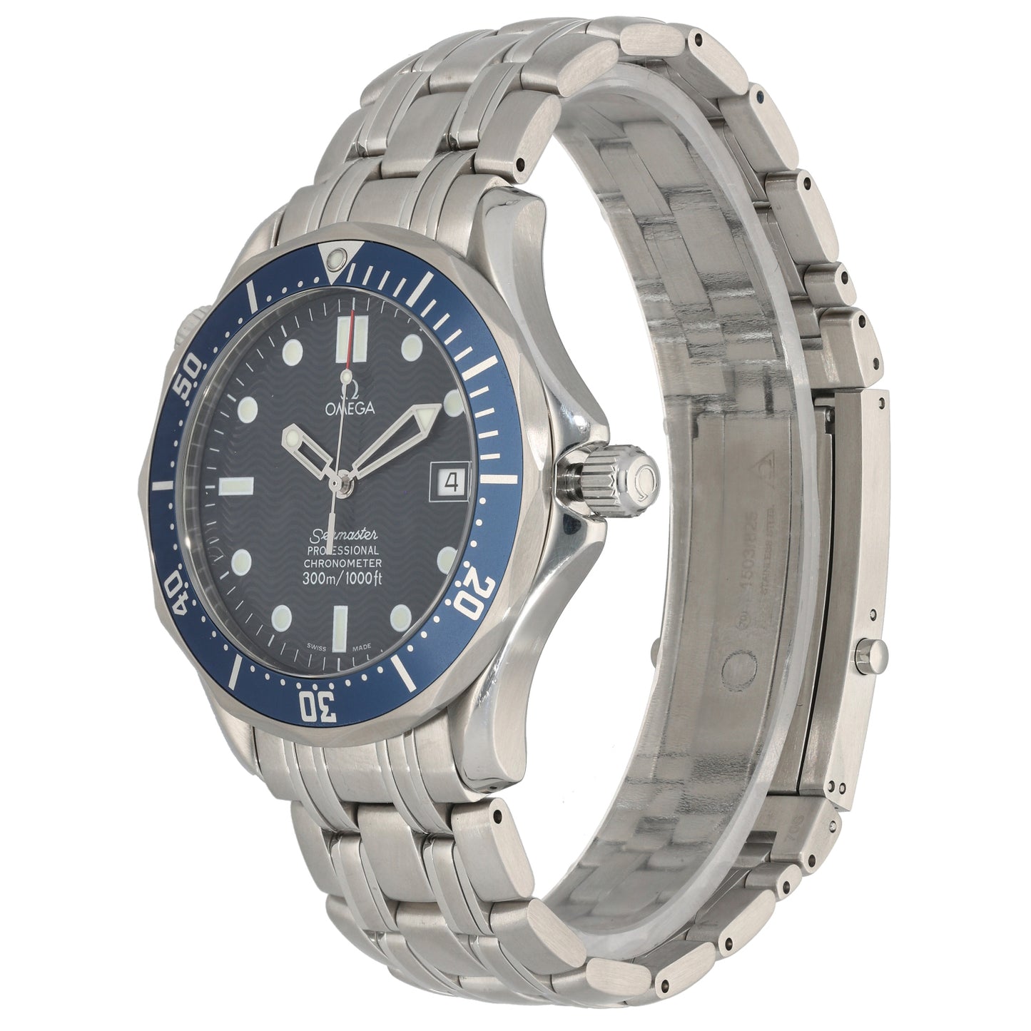 Omega Seamaster 41mm Stainless Steel Watch
