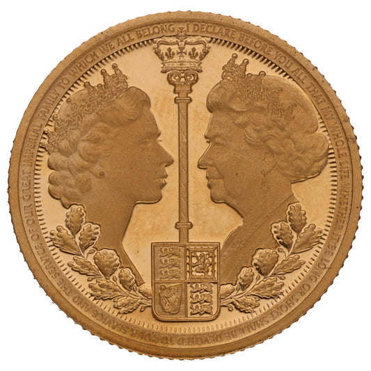22ct Gold Queen Elizabeth II Full Sovereign Coin 2022