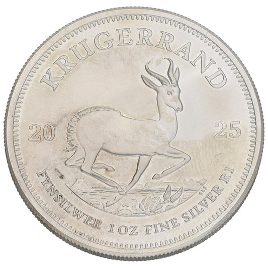 Fine Silver 1 OZ Krugerrand Coin 2025