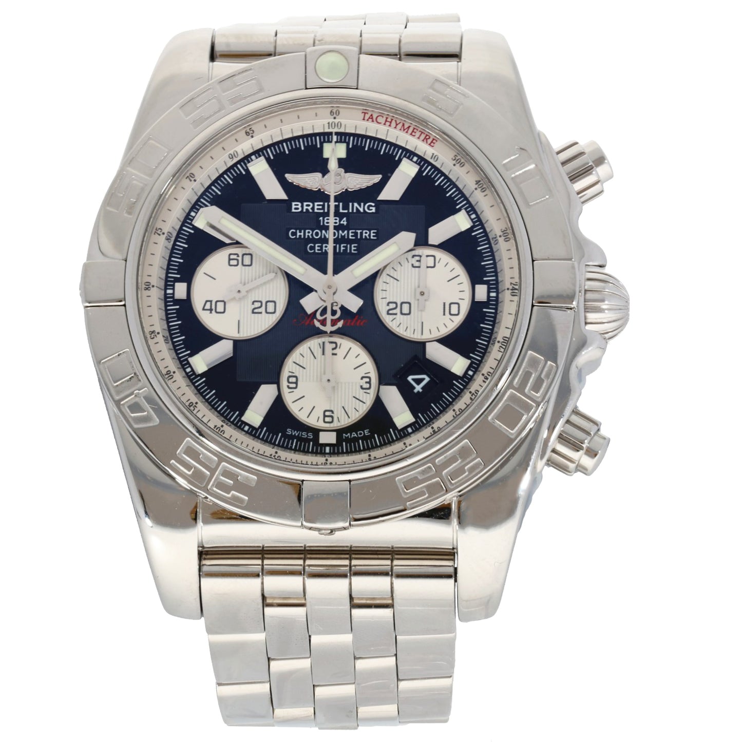 Breitling Chronomat AB0110 44mm Stainless Steel Watch
