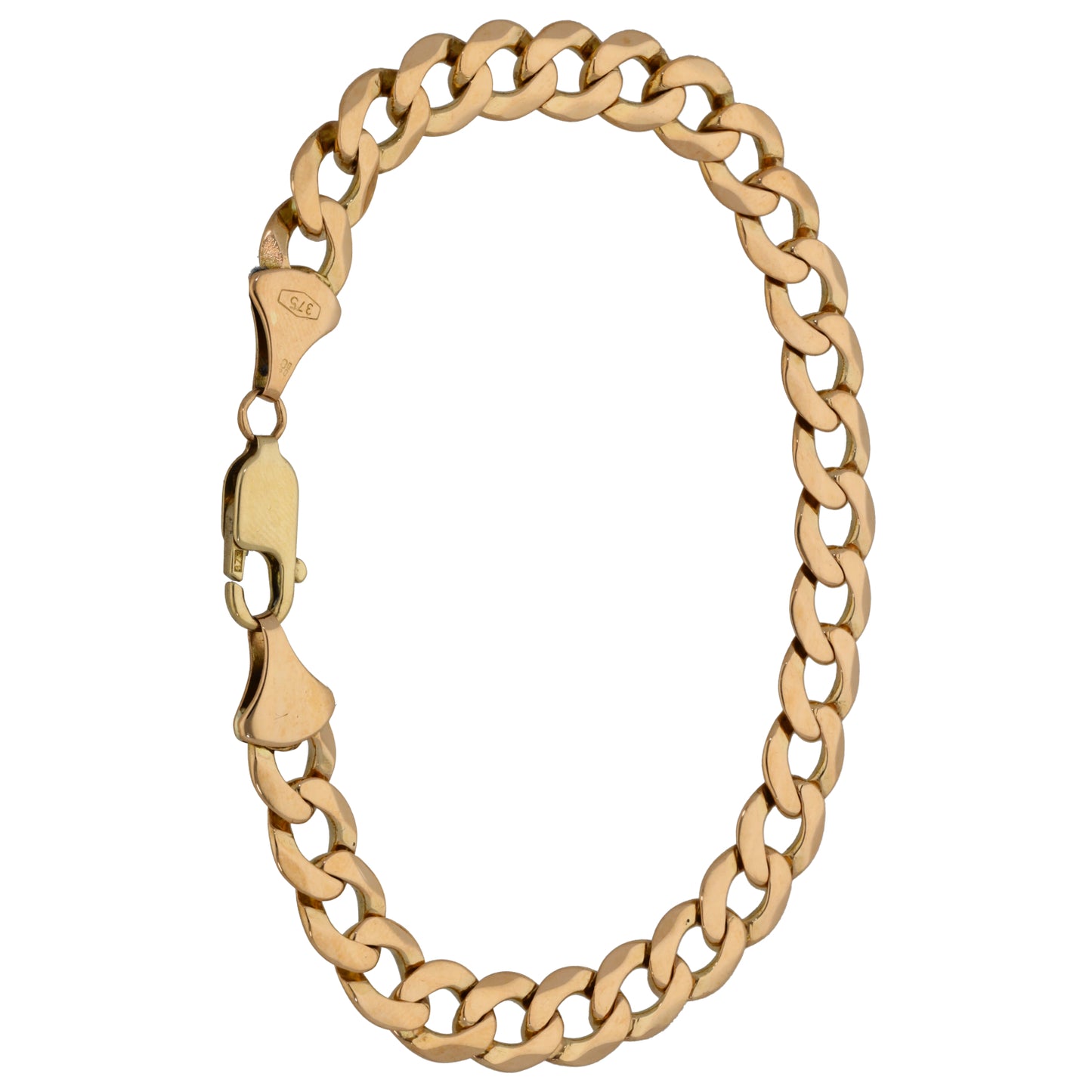 9ct Gold Curb Bracelet