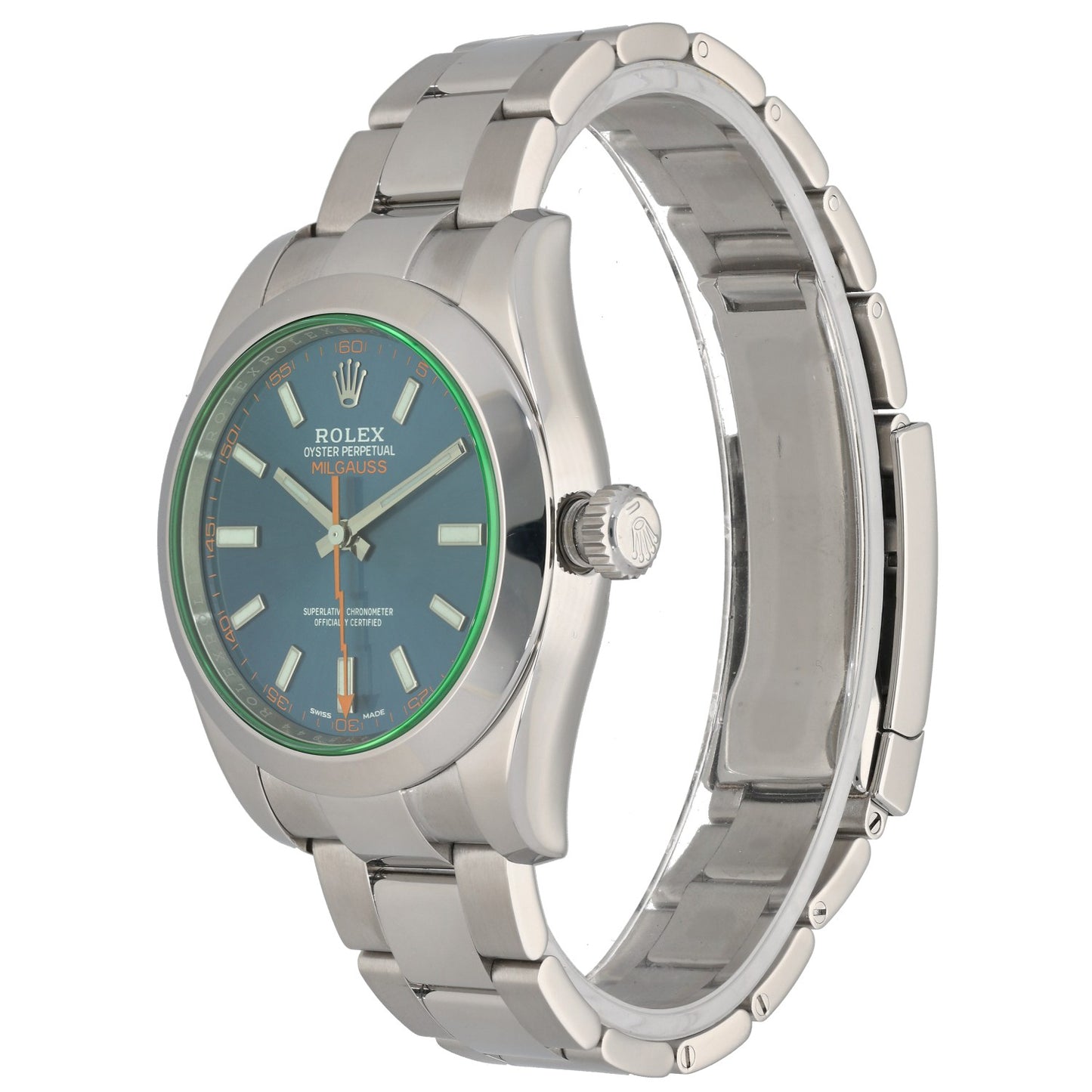 Rolex Milgauss 116400 40mm Stainless Steel Watch