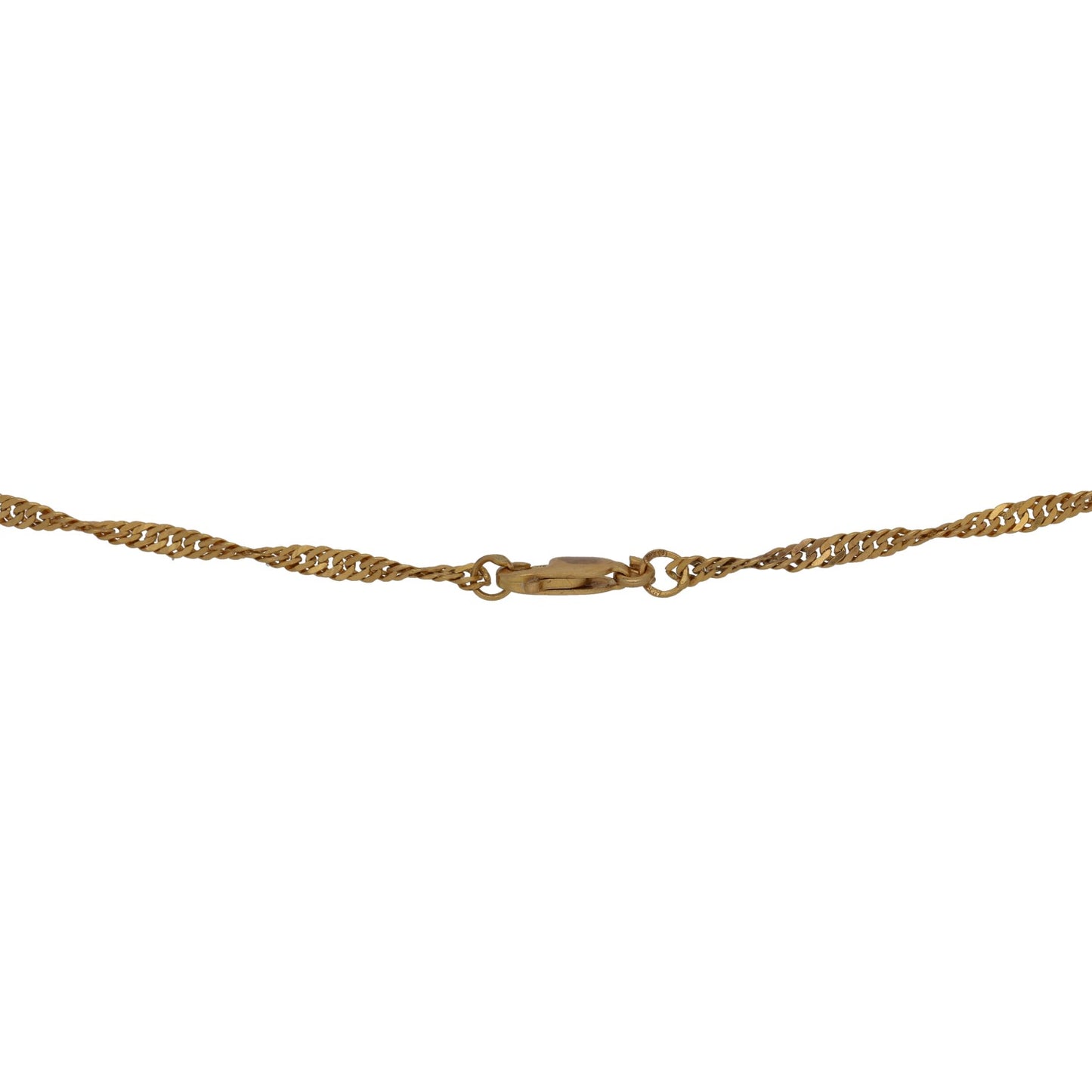 22ct Gold Singapore Chain 16"