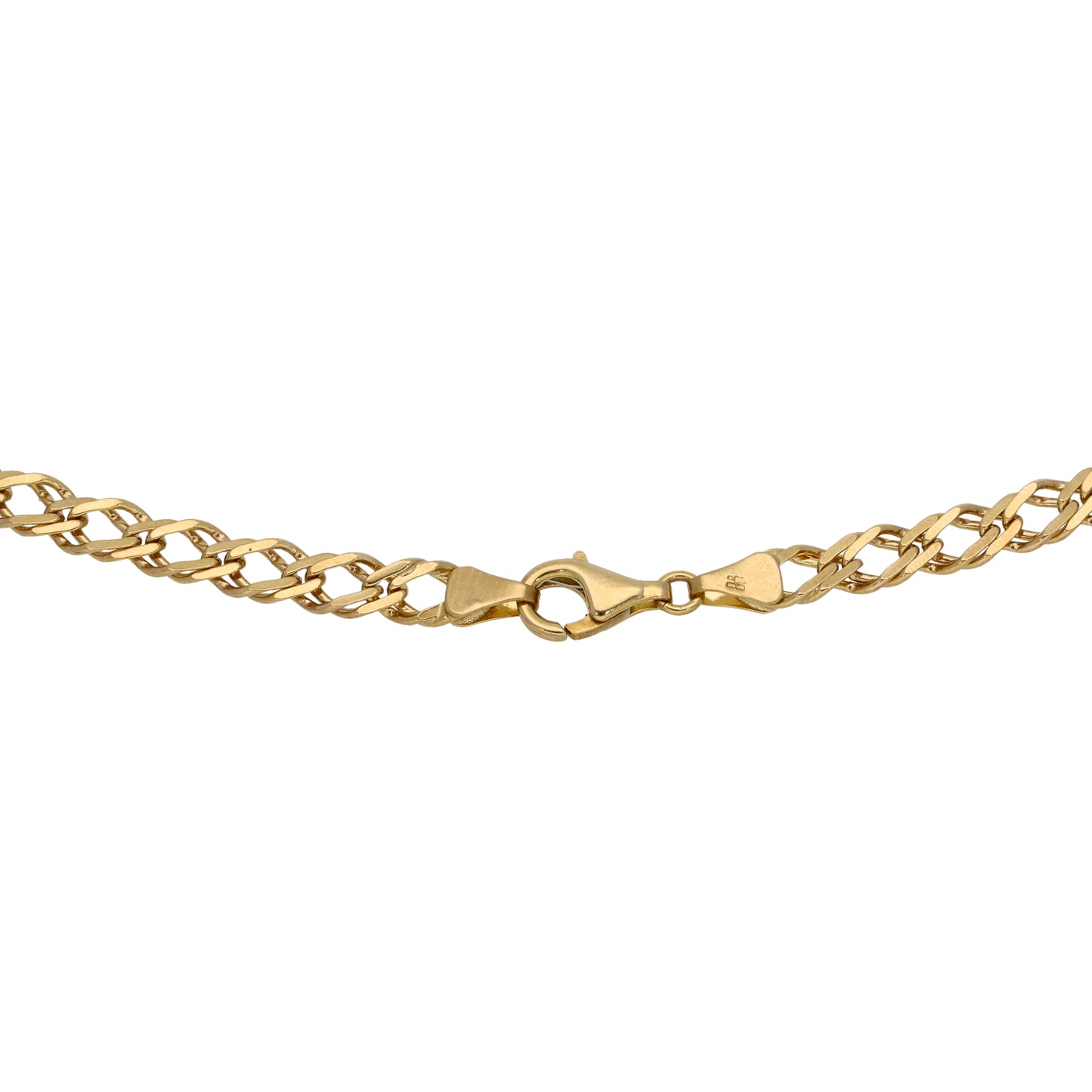 9ct Gold Curb Chain 20"