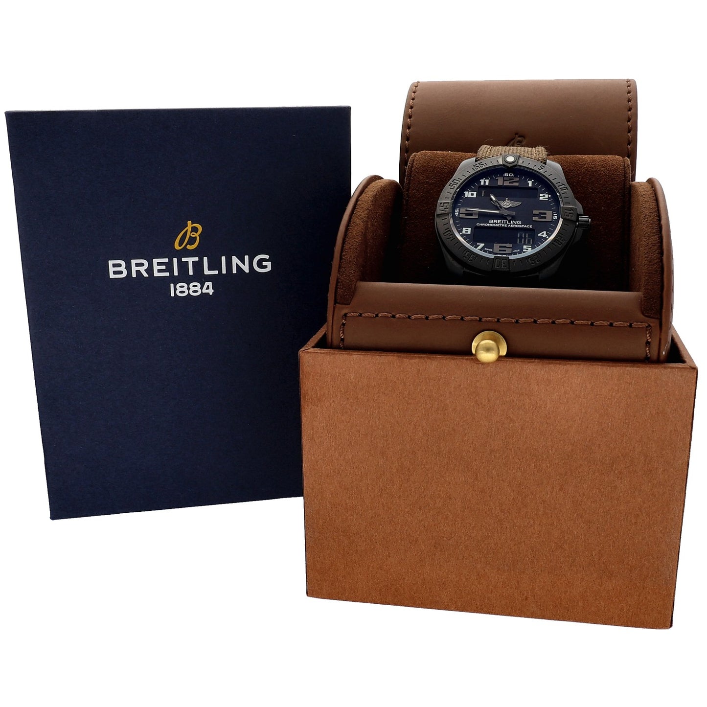 Breitling Aerospace Evo Night Mission V79363 43mm Titanium Watch