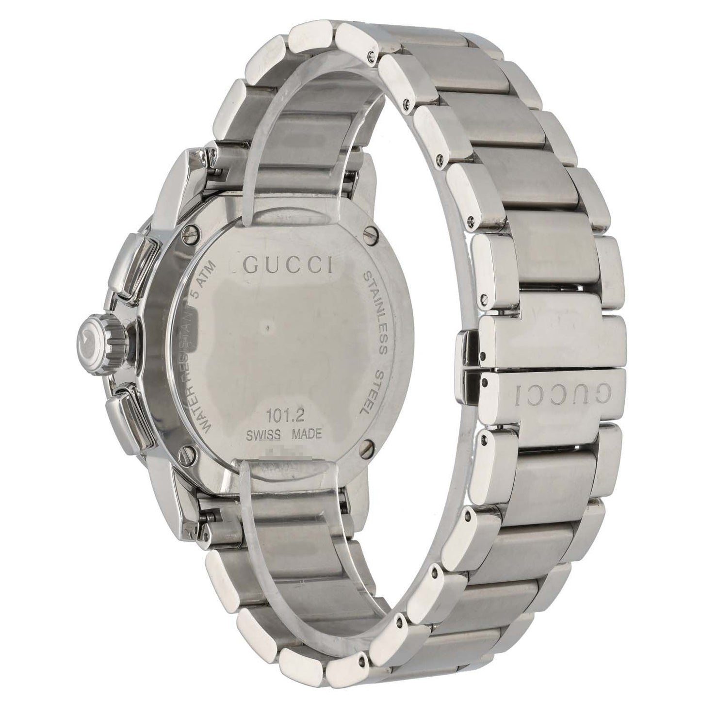 Gucci G-Chrono 101.2 44mm Stainless Steel Watch