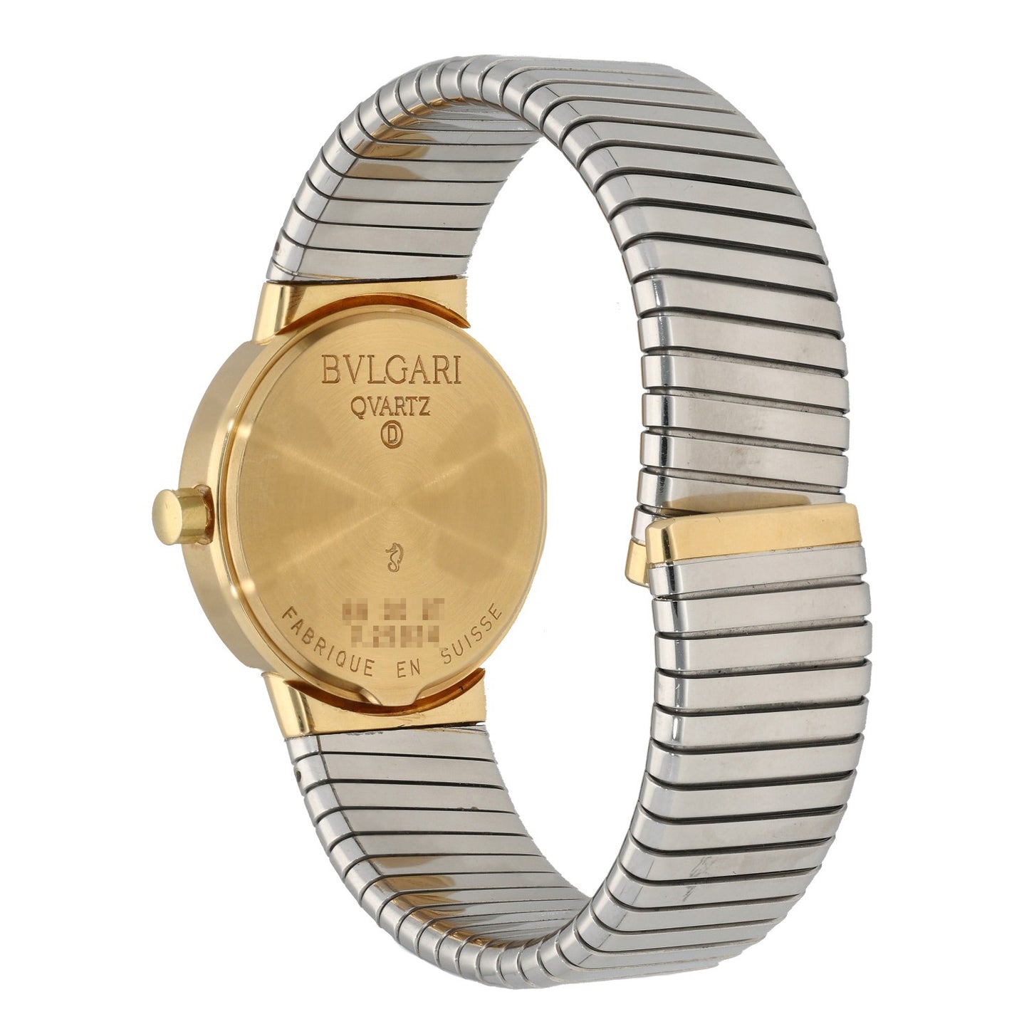 Bvlgari Tubogas BB 30 2T 30mm Gold Watch