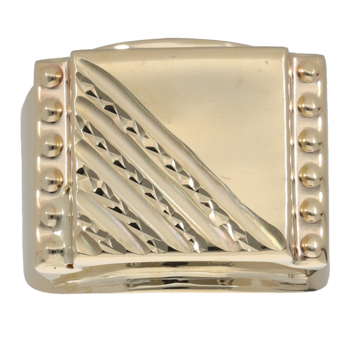 New 14ct Gold Signet Ring
