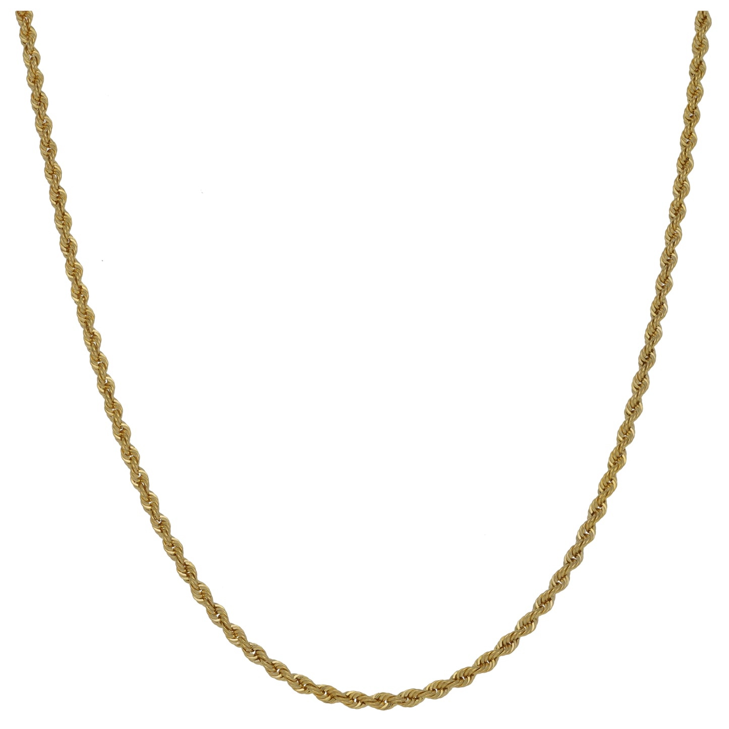 9ct Gold Rope Chain 22"