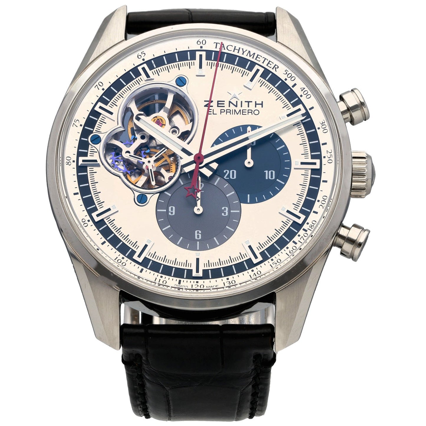 Zenith Chronomaster El Primero Open 03.2040.4061 42mm Stainless Steel Watch (Ex-Display)