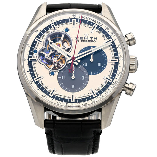 Zenith Chronomaster El Primero Open 03.2040.4061 42mm Stainless Steel Watch (Ex-Display)