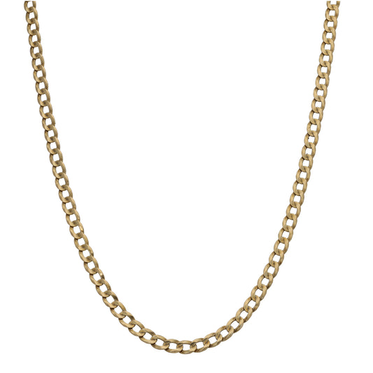 9ct Gold Curb Chain 20"