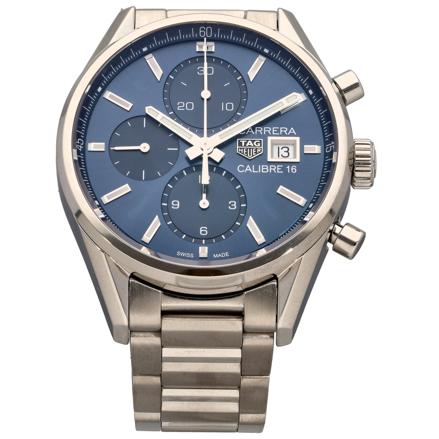 Tag Heuer Carrera CBK2112 41mm Stainless Steel Watch