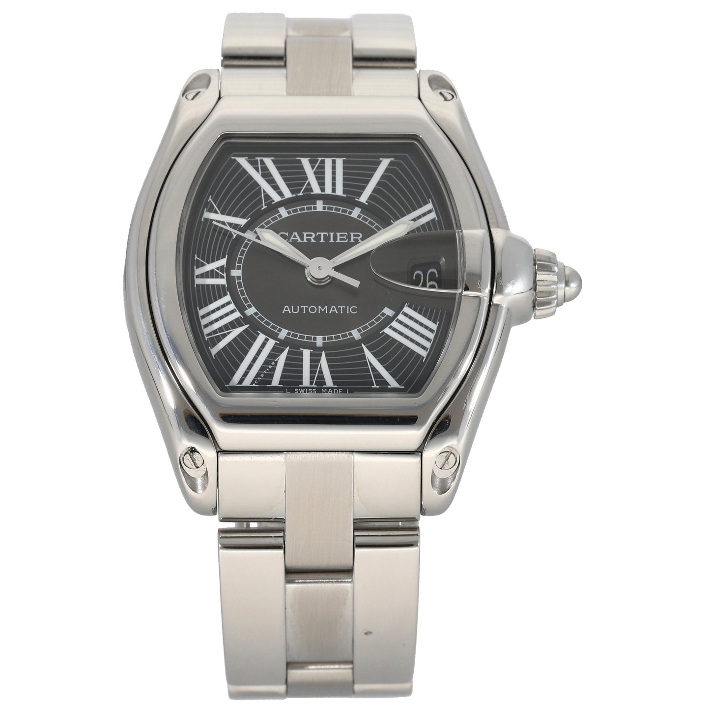 Cartier Roadster 2510 37mm Stainless Steel Watch