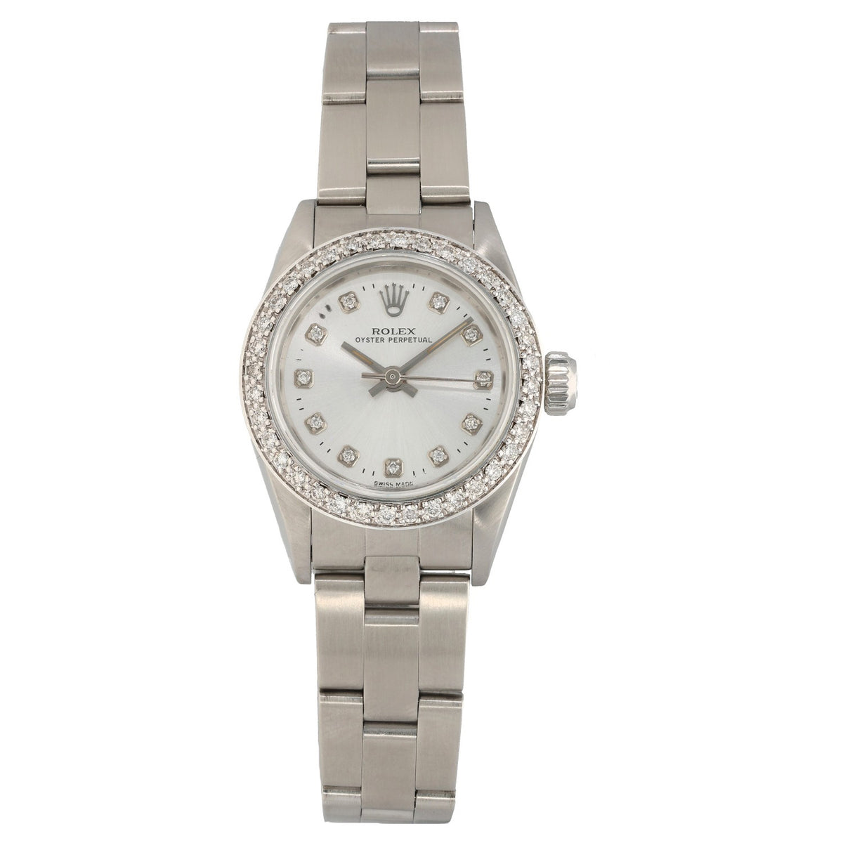 Rolex Oyster Perpetual 67180 24mm Stainless Steel Watch