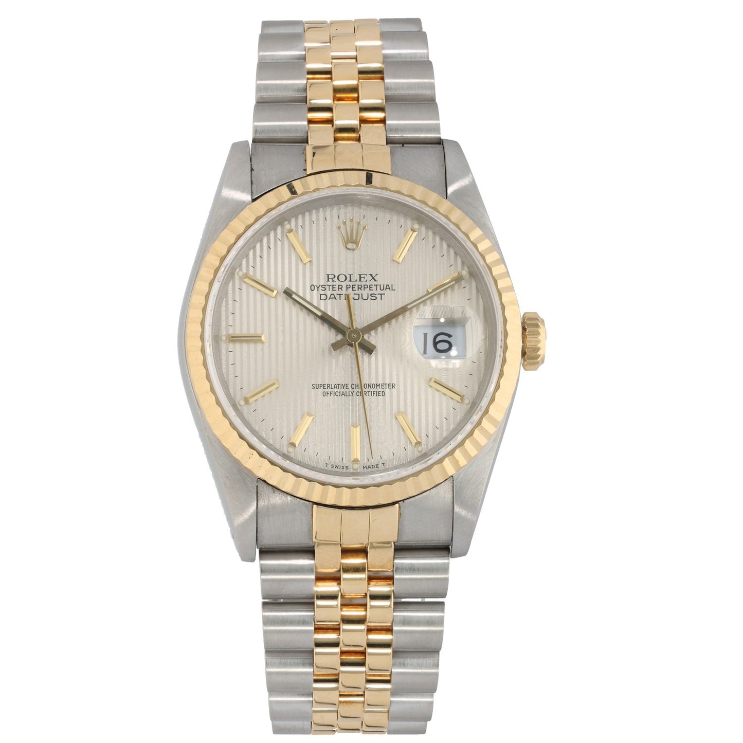 Rolex Datejust 16233 36mm Bi-Colour Watch