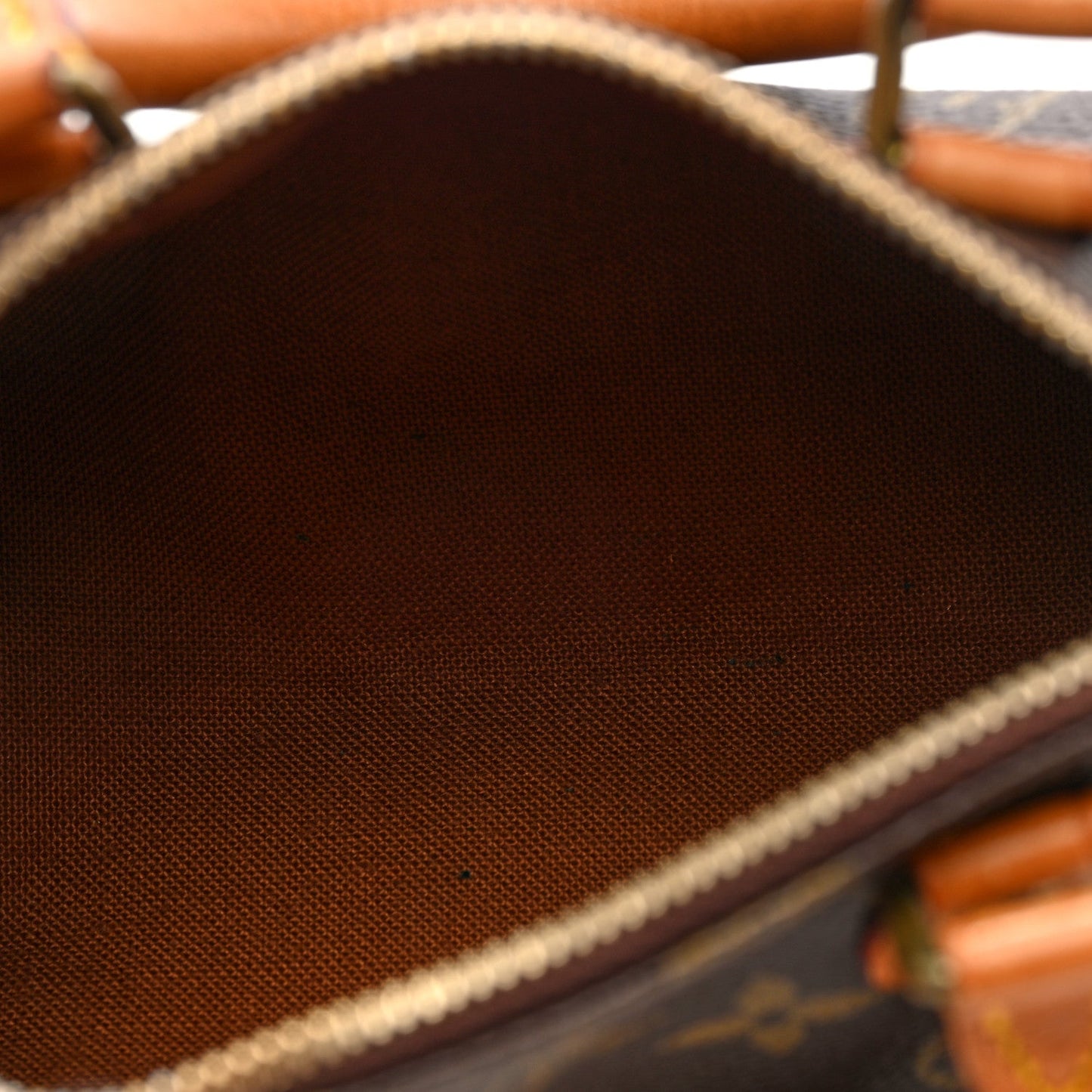 Louis Vuitton Nano Speedy Monogram Coated Canvas Bag - Brown