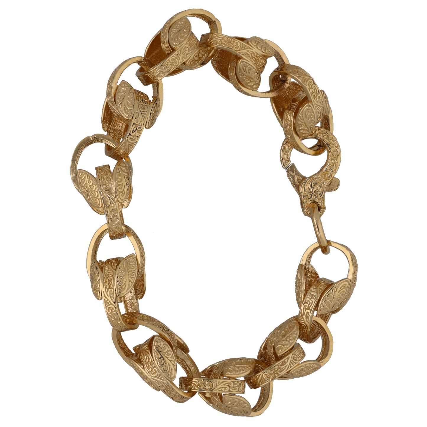 9ct Gold Tulip Bracelet