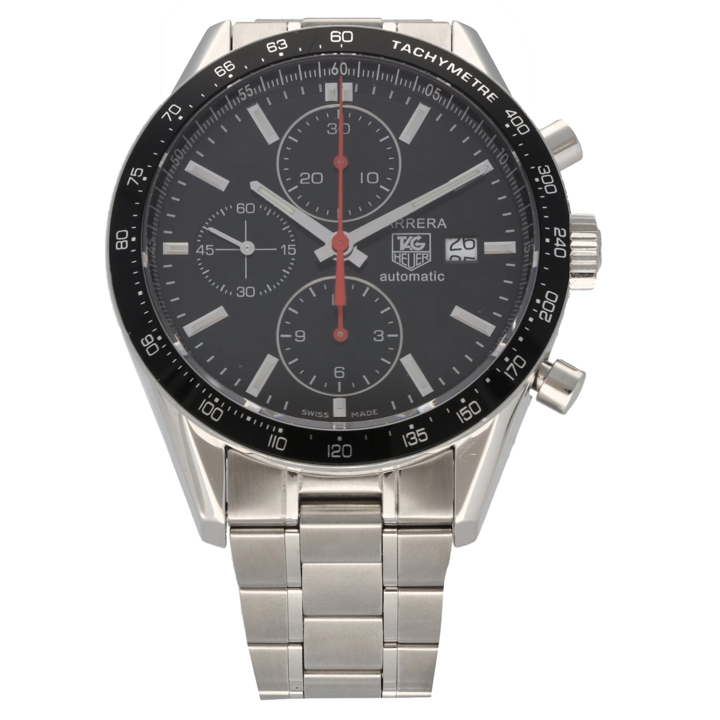 Tag Heuer Carrera CV2014-1 41mm Stainless Steel Watch