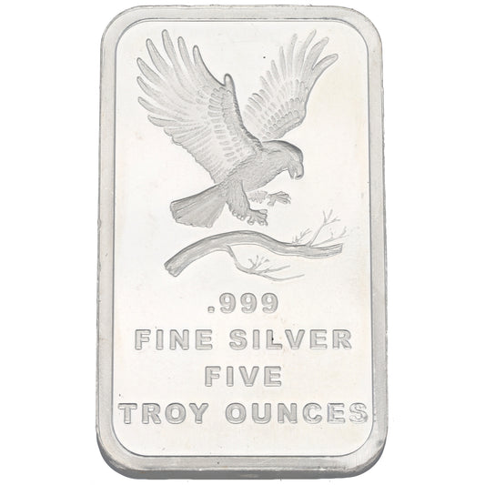Fine Silver 5 OZ Bar