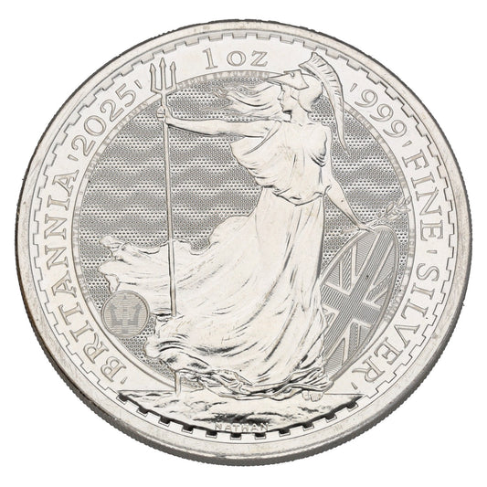 Fine Silver King Charles III 1 OZ Britannia Coin 2025