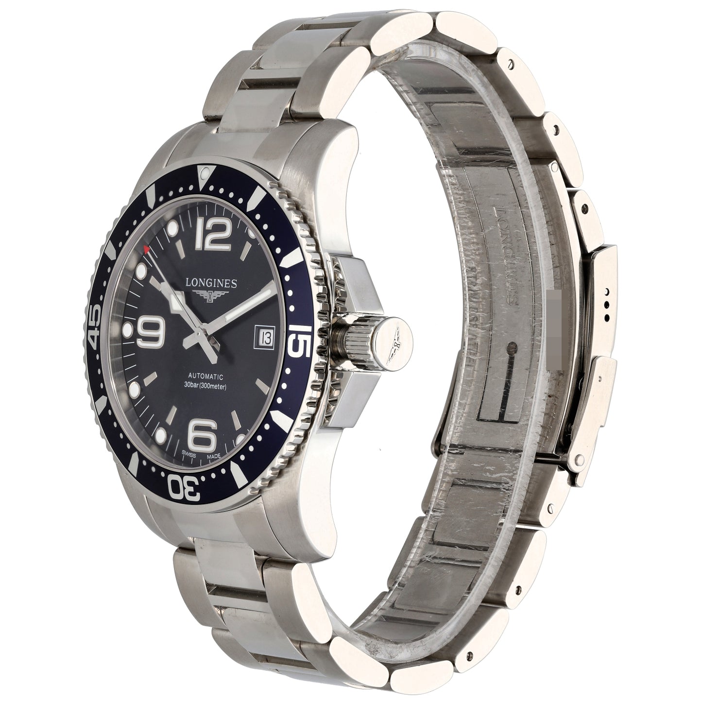 Longines Hydro Conquest L3.841.4 44mm Stainless Steel Watch