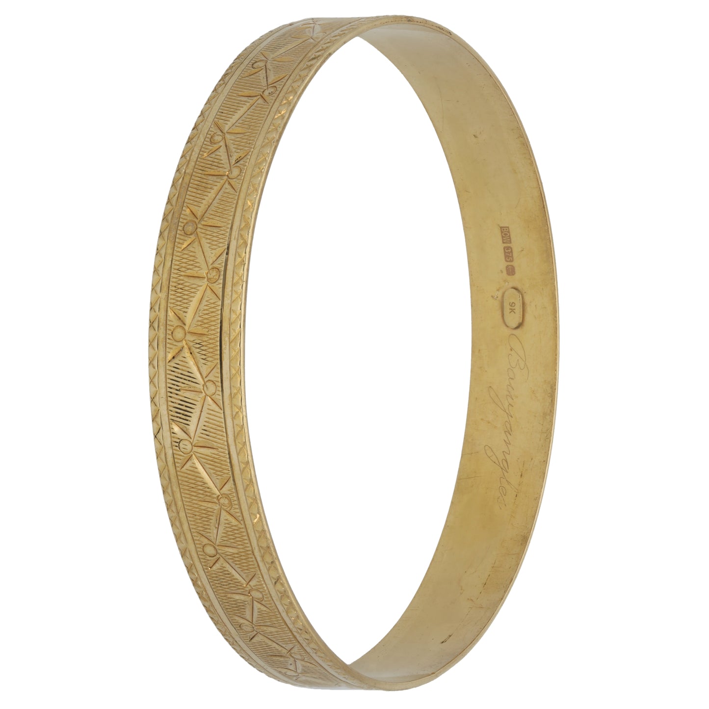 9ct Gold Bangle