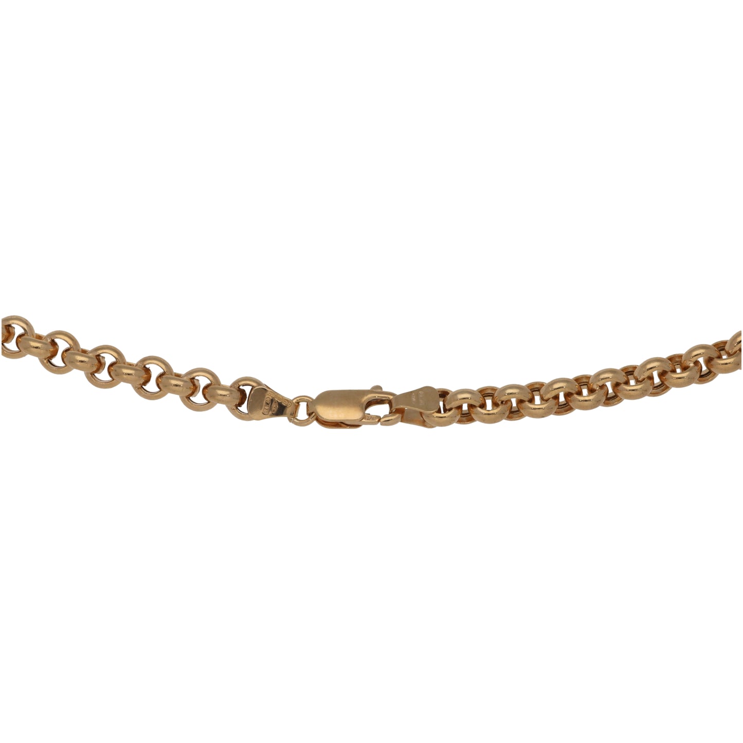 9ct Gold Belcher Chain 20"