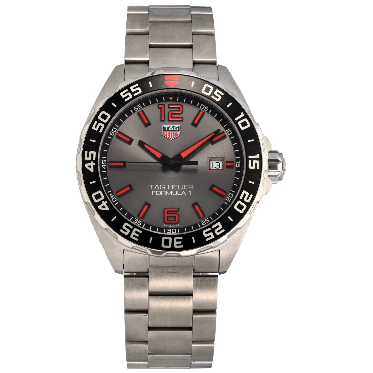 Tag Heuer Formula 1 WAZ1018 43mm Stainless Steel Watch