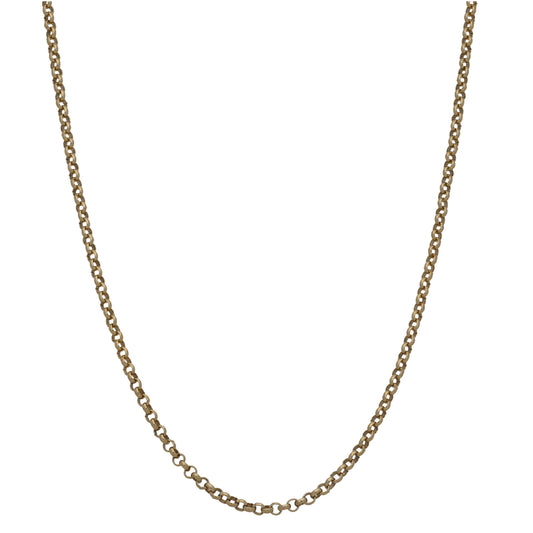 9ct Gold Belcher Chain 24"