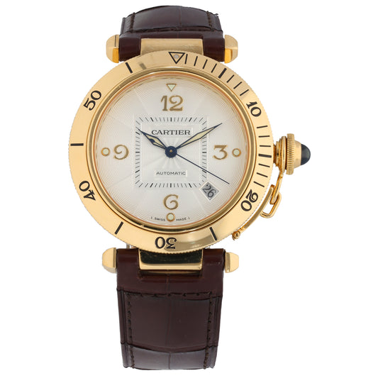 Cartier Pasha 2392 38mm Gold Watch