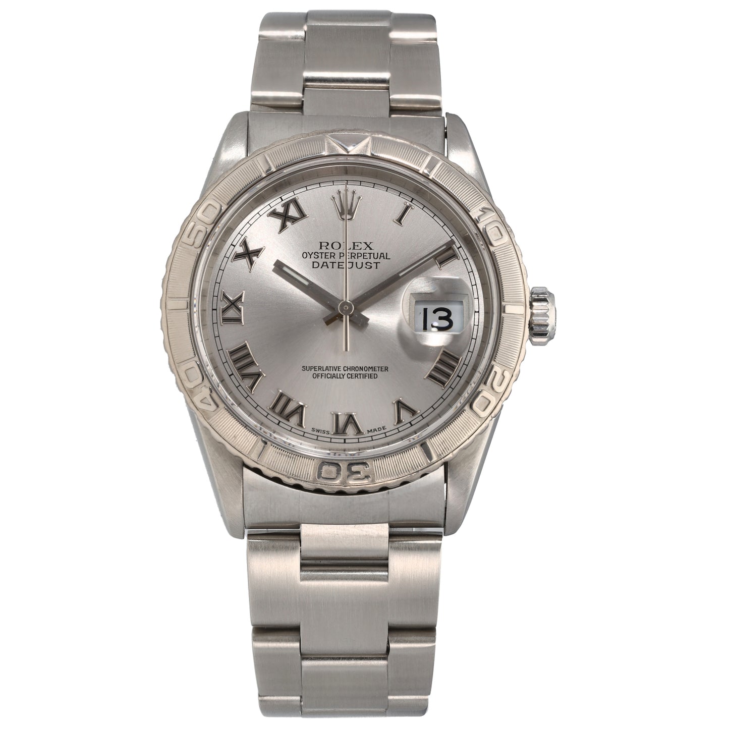 Rolex Datejust 16264 36mm Stainless Steel Watch