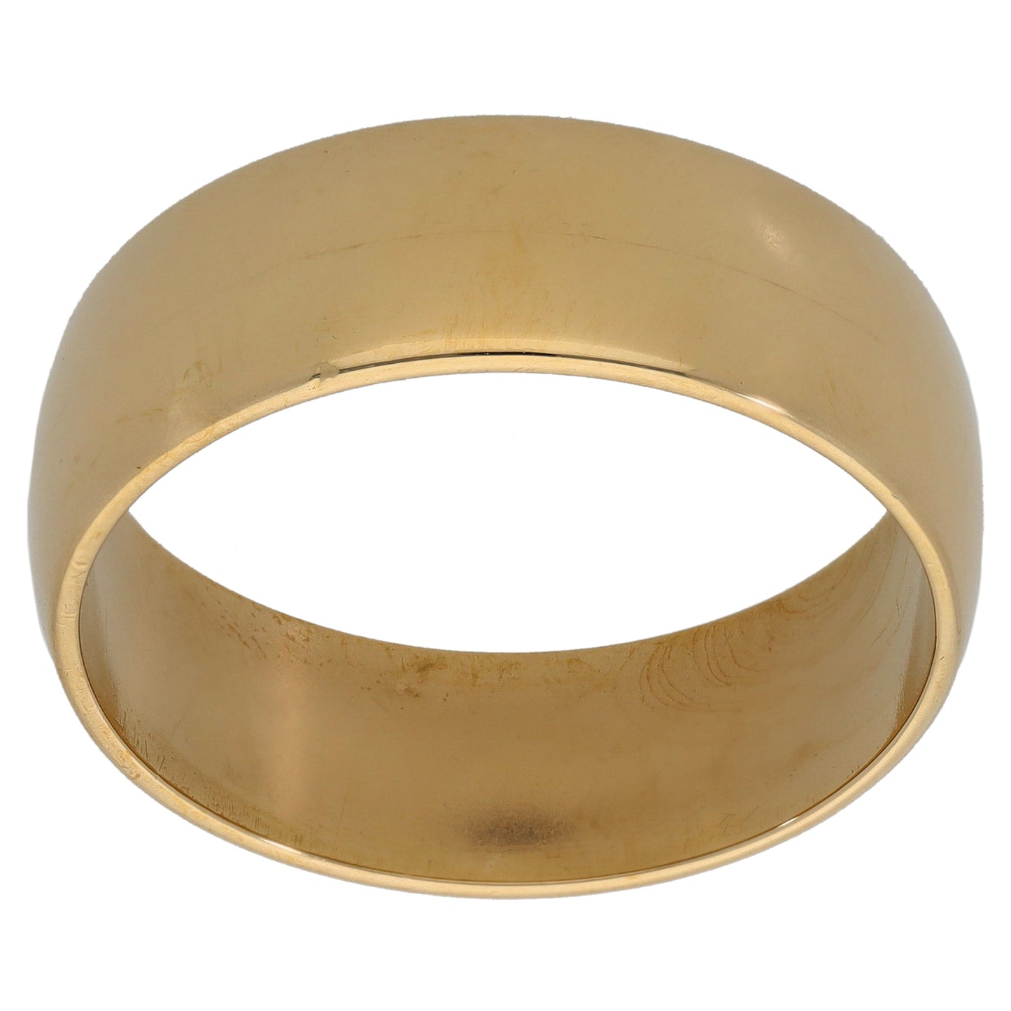 9ct Gold Plain Wedding Ring Size X
