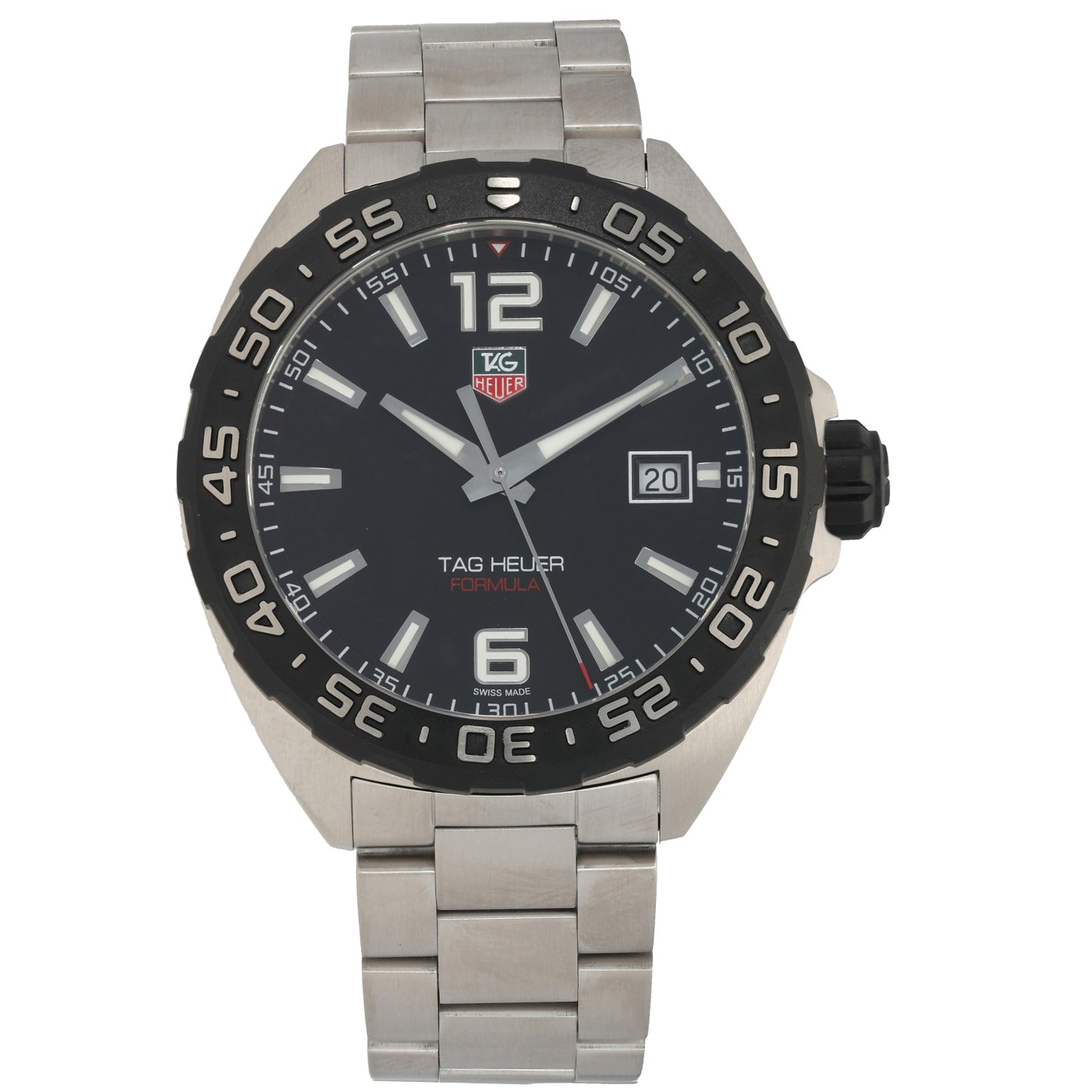 Tag Heuer Formula 1 WAZ1110 41mm Stainless Steel Watch